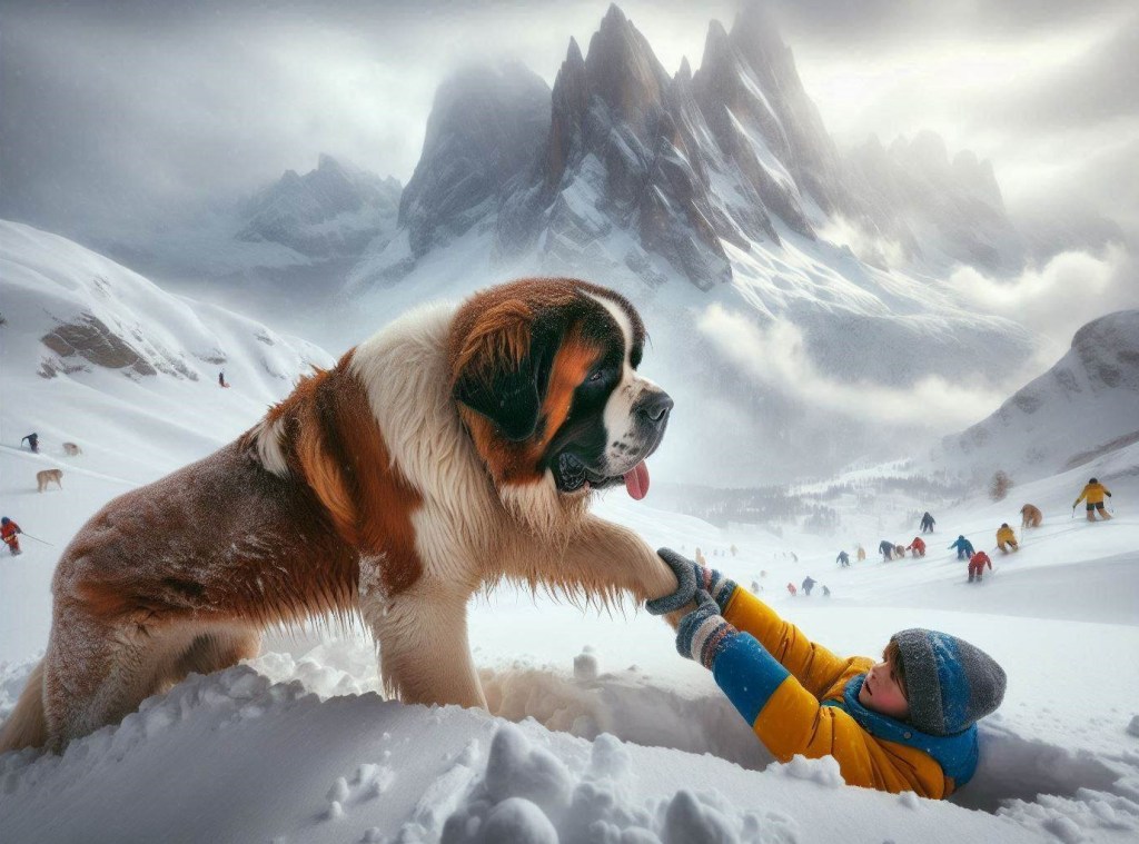 The legendary St. Bernard who saved a boy—with his&nbsp;tongue